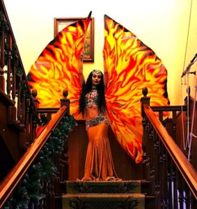 Крылья бабочка. Огненная Птица счастья